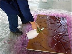 壓花著色 壓花著色