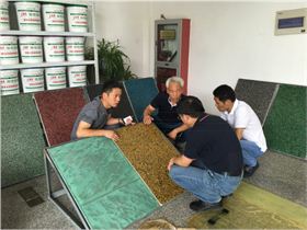 韓國客商參觀蘇州金潤 韓國客商參觀蘇州金潤