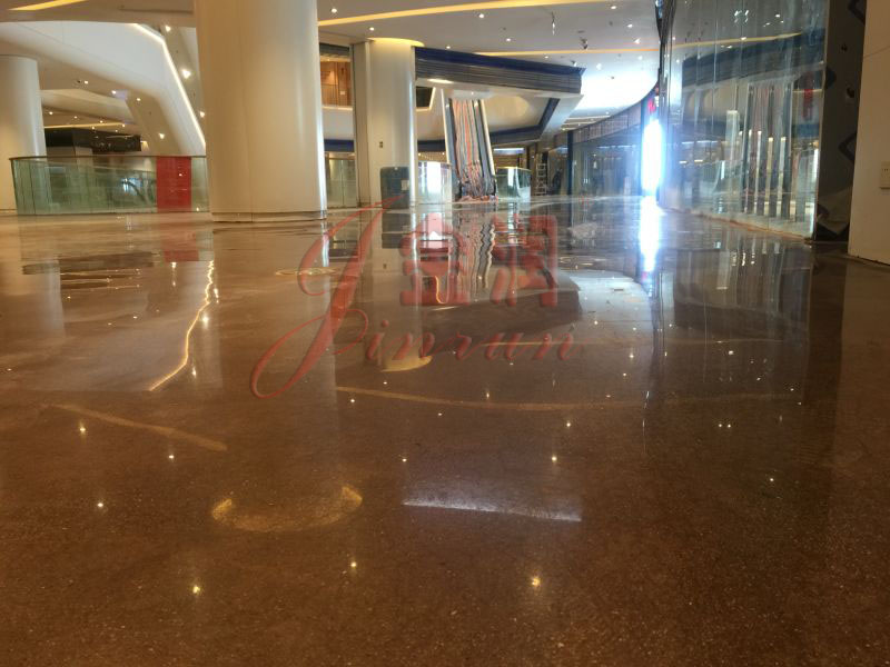 南京某商場使用金潤混凝土著色劑 混凝土著色劑