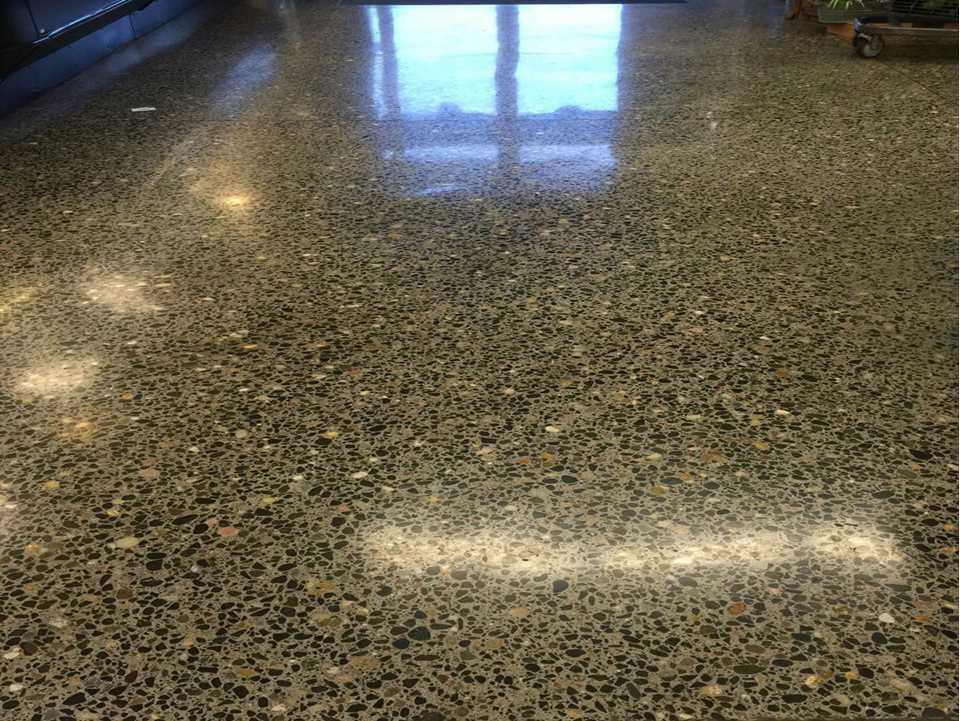 水磨石地坪 超市地坪 (1)