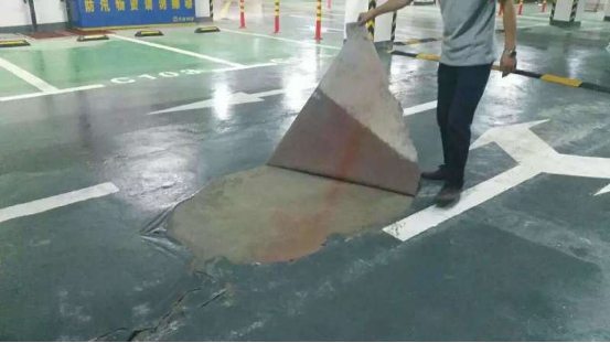 破損的環氧地面 混凝土硬化劑