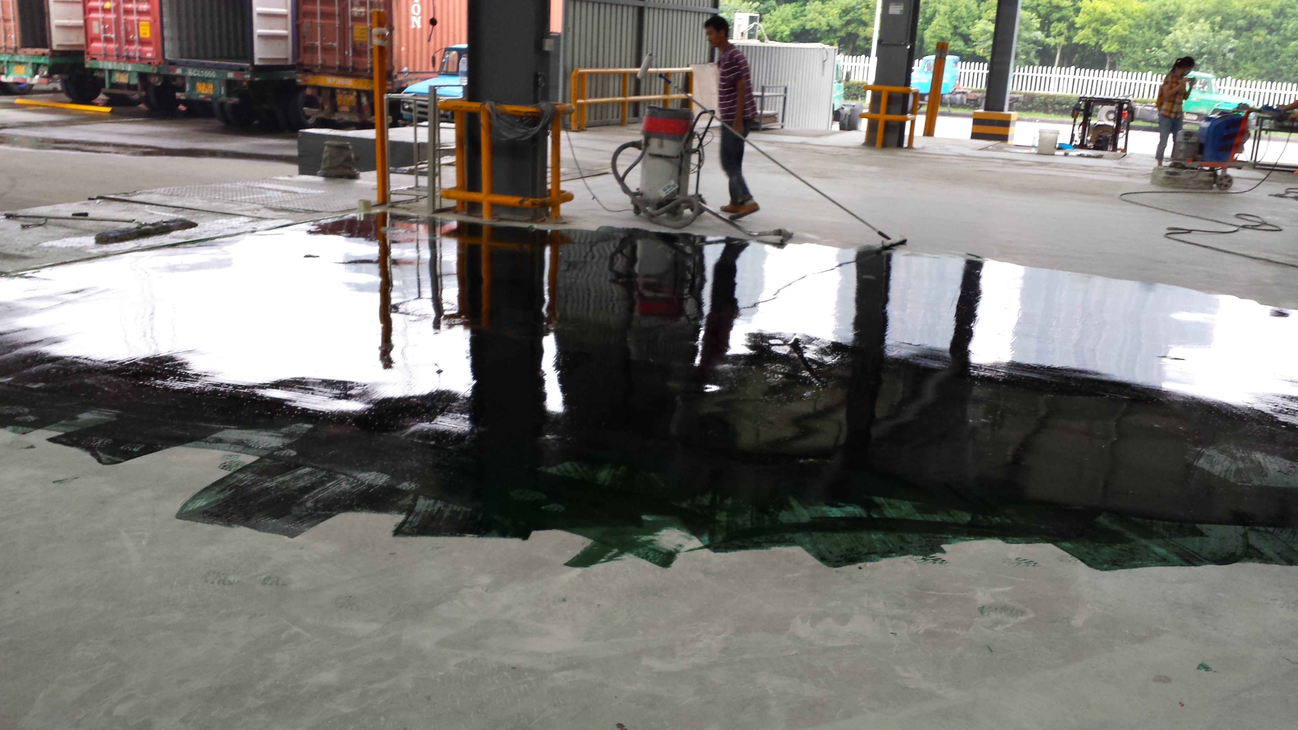 混凝土染色劑施工 混凝土染色劑施工