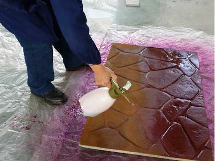 壓花著色 壓花著色