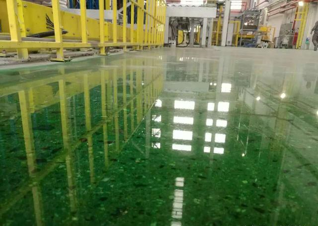 拋光混凝土著色地坪施工原理及鋼化地坪效果圖片展示 拋光混凝土著色地坪施工原理及鋼化地坪效果圖片展示