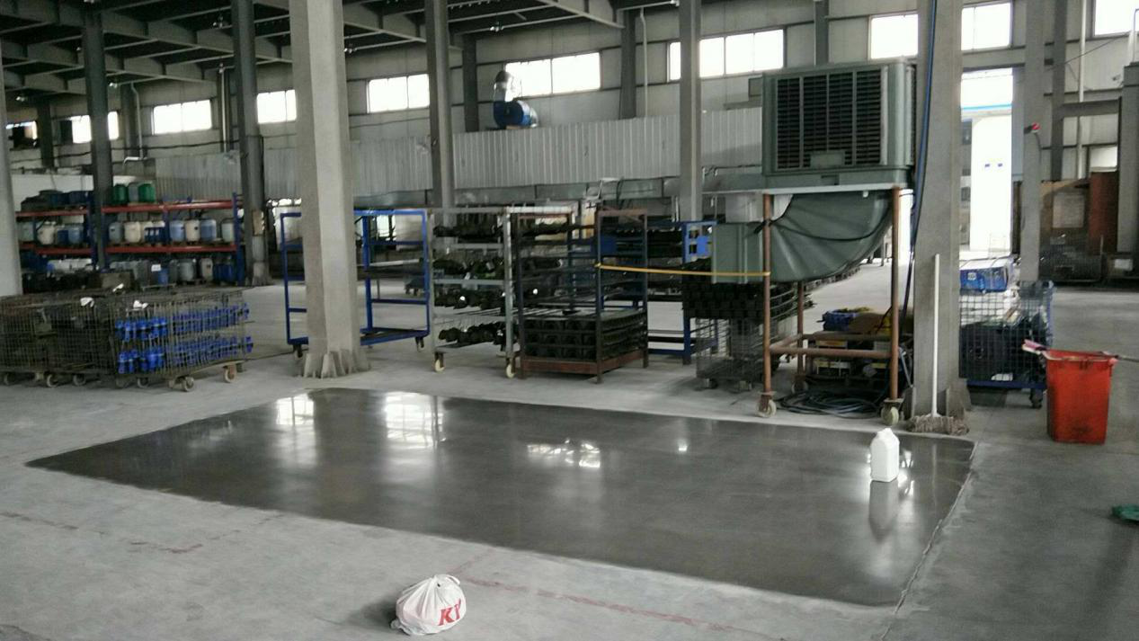 浙江一重工業廠房耐磨地坪做鋼化 浙江一重工業廠房耐磨地坪做鋼化